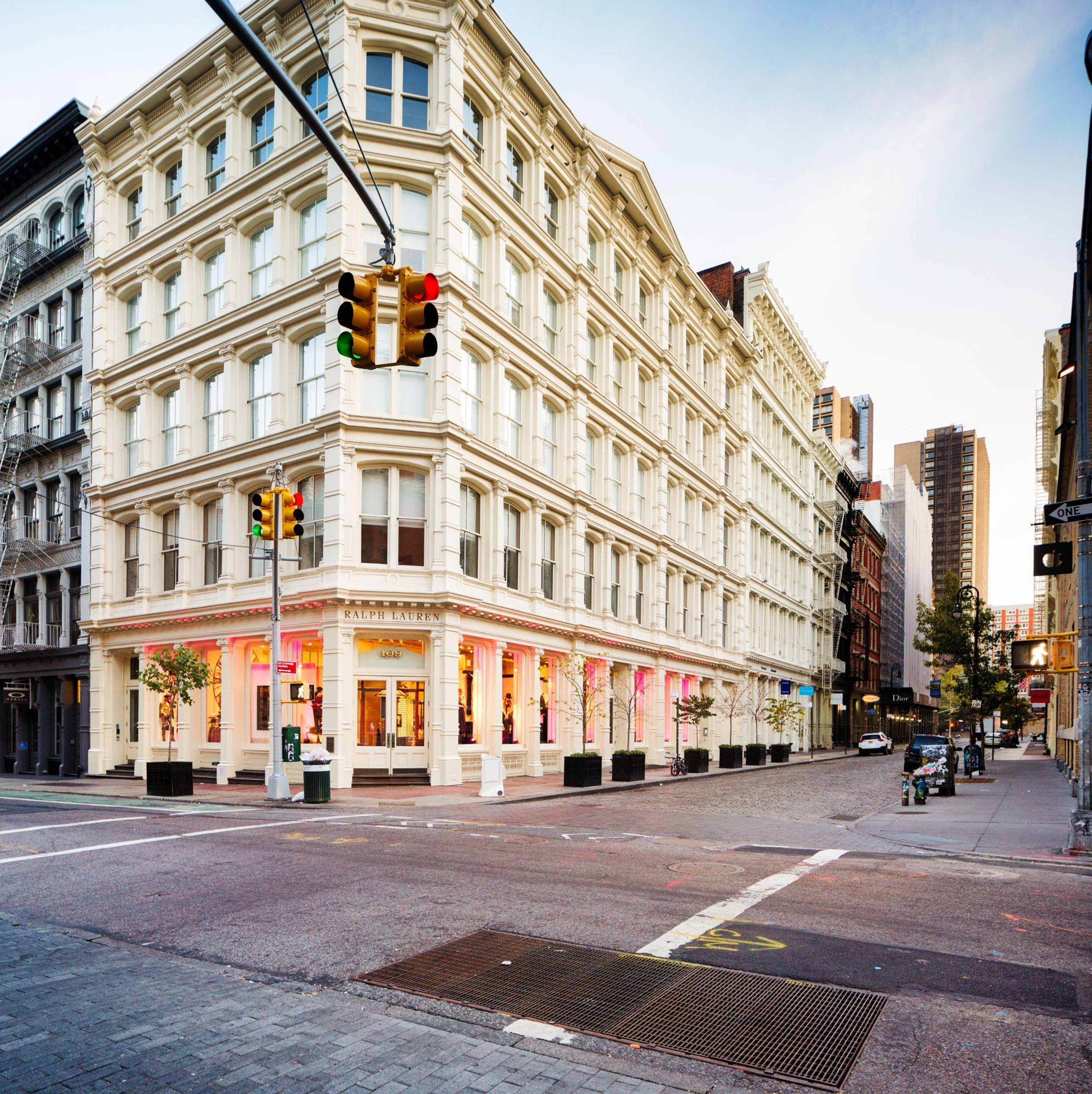 Ralph Lauren building in SOHO, NY