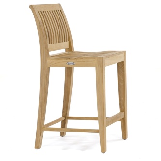 Laguna Teak Counter Stool