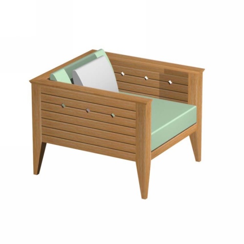 Craftsman Lounge Chair Frame - Picture J
