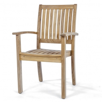 Sussex Teak Stacking Chair