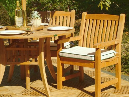 Refurbished Veranda Teak Armchair - Picture B