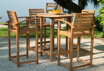 Somerset Teak Barstool