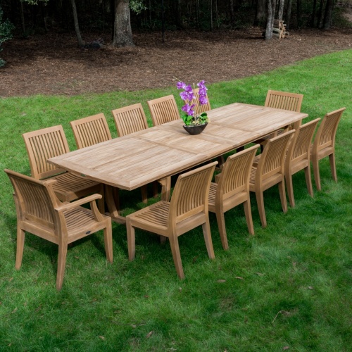 Laguna Teak Dining Armchair - Picture M