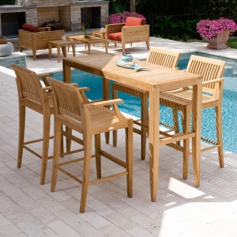 Laguna Teak Bar Stool