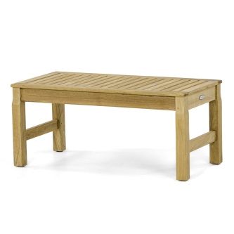 3ft Ocean Teak Bench