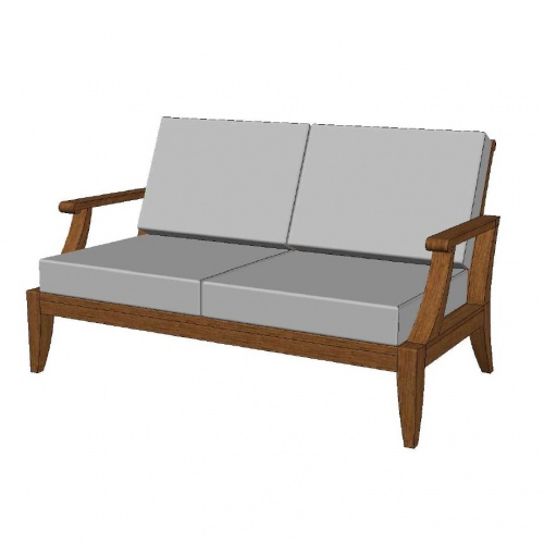 Laguna 2 Seater Sofa Frame - Picture B