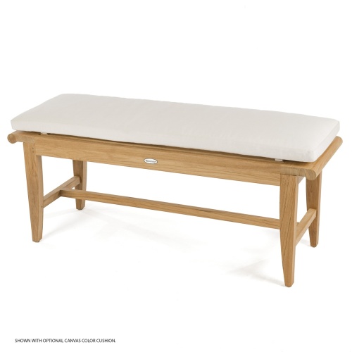 5 ft Laguna Teak Backless Bench - Picture K