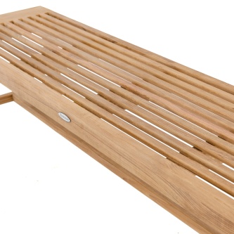 6 ft Laguna Teak Backless Bench