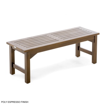 5 ft Veranda Teak Backless Bench
