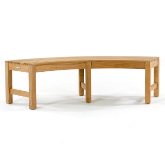 Buckingham Teak Backless Bench