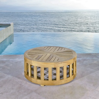36 inch Kafelonia Teak Coffee Table