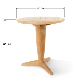 Saloma Teak Side Table