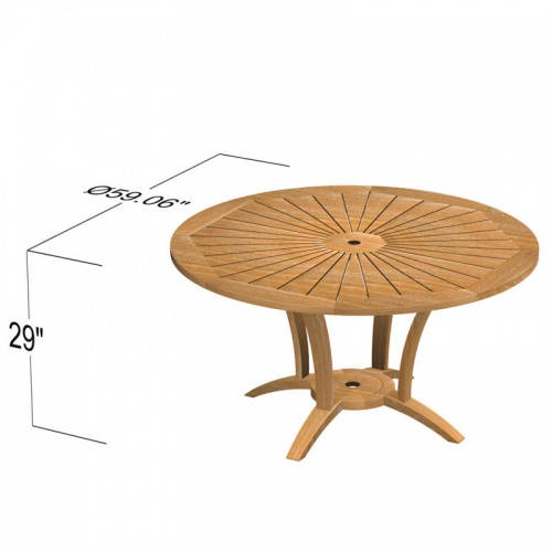 Venezia Round Table 5 ft dia - Picture E