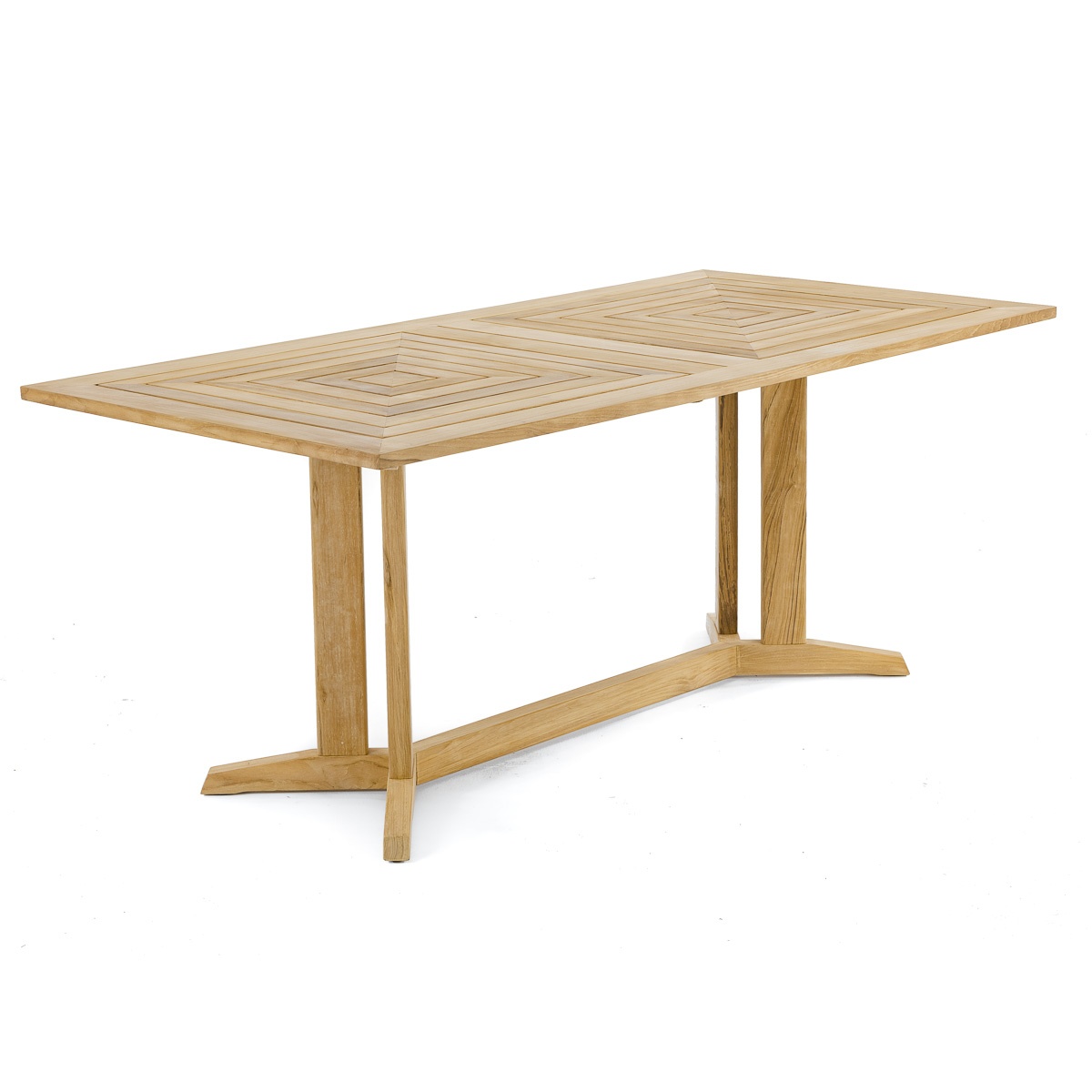 6 ft Pyramid Teak Table