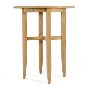 Laguna Round Teak Bar Table