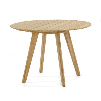 42" Surf Round Teak Table