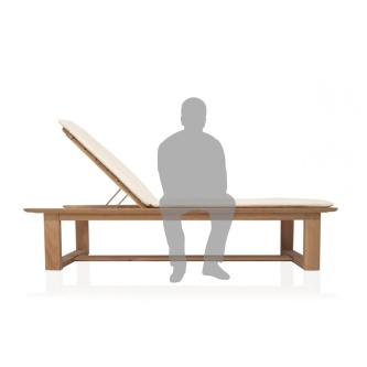 Horizon High-Chaise Lounge Bench
