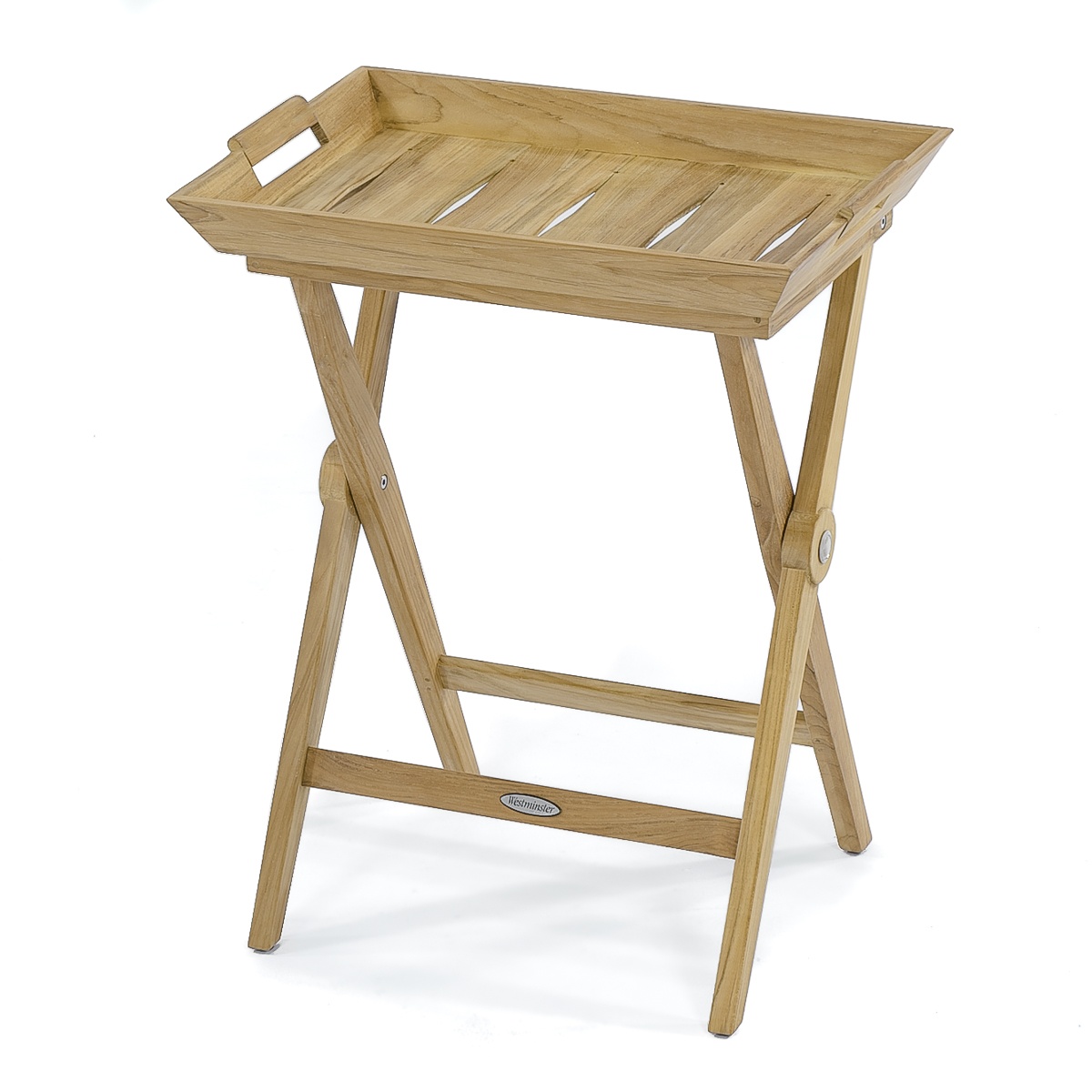 Folding Teak Tray Table