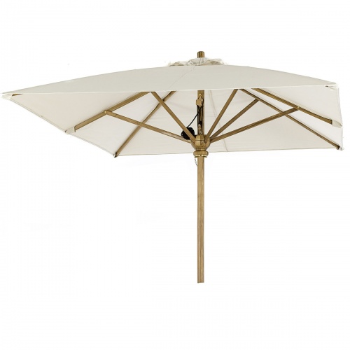 Rectangular Teak Umbrella 78 W x 118 L - Picture A