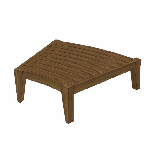 Kafelonia Backless Bench 1 Seater - Picture A