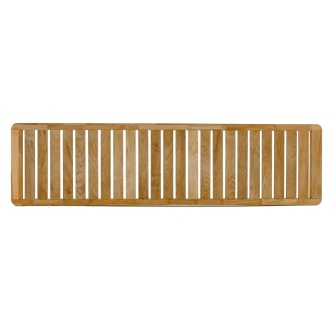 Teak Planter Bench Seat Panel