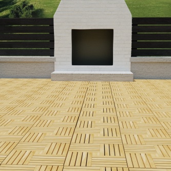 Parquet Tiles  (18" x 18" per tile)