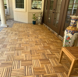 Parquet Tiles  (18" x 18" per tile)