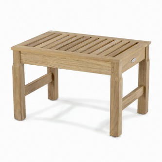24" Teak Shower Stool
