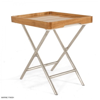 Odyssey Ottoman w/ Serving Tray