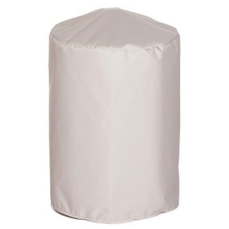 Vogue Round Table Top Black Base Combo Cover