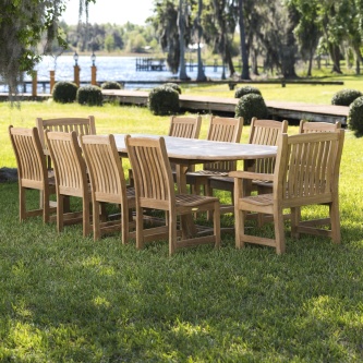 11 pc Montserrat Veranda Teak Dining Set