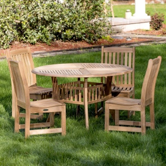 5pc Veranda Hyatt Teak Dining Set