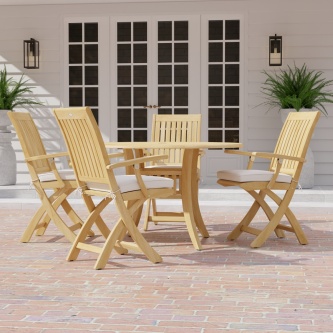 5 pc Grand Hyatt Barbuda Patio Dining Set