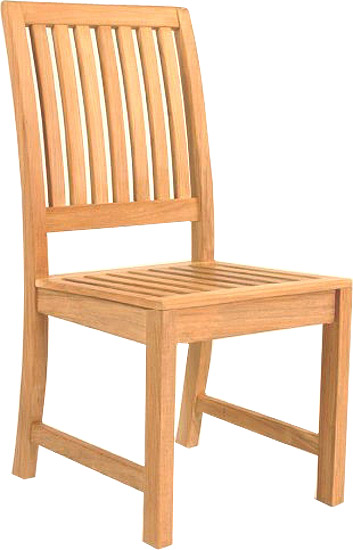 Grand Hyatt 4 foot Round Teak Patio Dining Set - Picture C