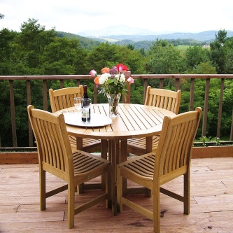 5pc Veranda Barbuda Teak Set