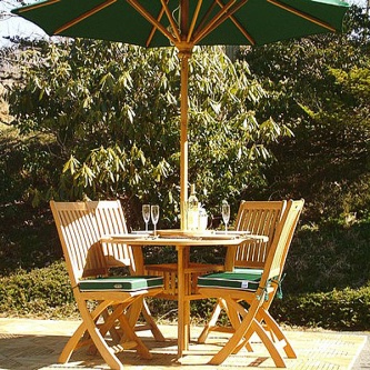 5 pc Grand Hyatt Barbuda Teak Patio Set