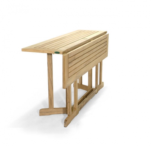 Nevis Teak & Stainless Steel Kelly Stacking Set - Picture B