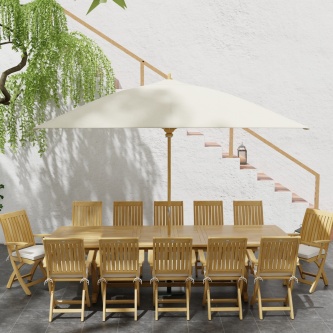 13 pc Barbuda Teak Patio Set