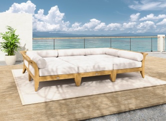 Aman Dais 6 pc Daybed