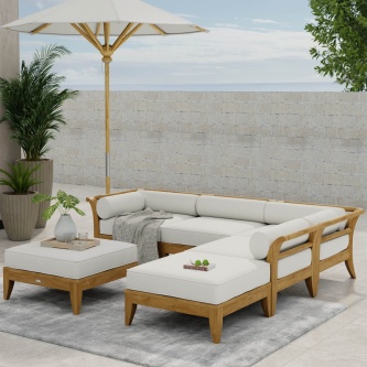 Aman Dais 6 pc Sectional