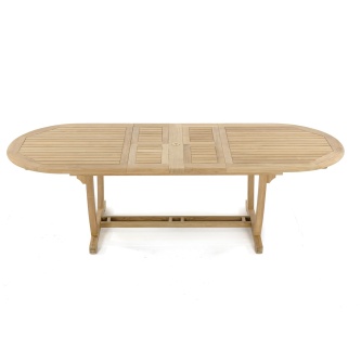 9pc Montserrat Reclining Teak Dining Set