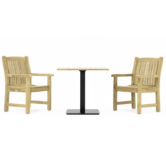 Veranda 3 pc Teak Bistro Set