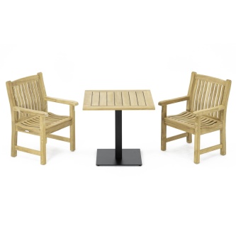 Veranda 3 pc Teak Bistro Set