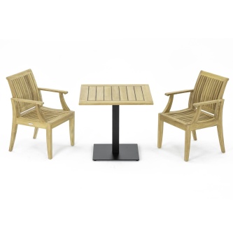 Laguna 3 pc Teak Bistro Set