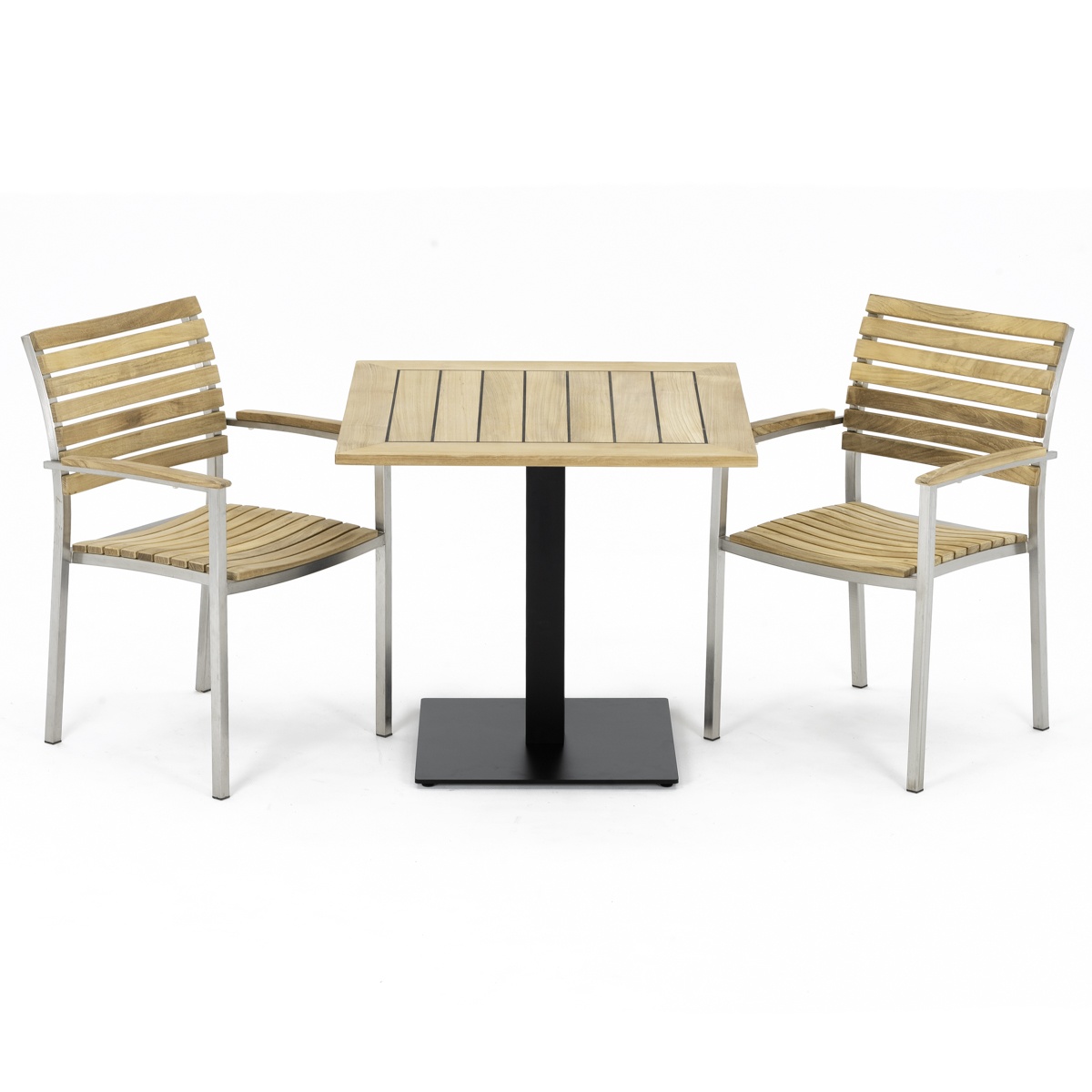 Vogue 3 pc Teak Bistro Set