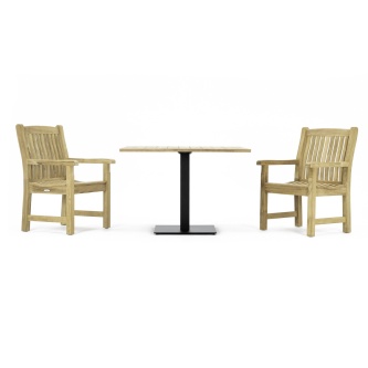 Veranda 3 pc Teak Bistro Set