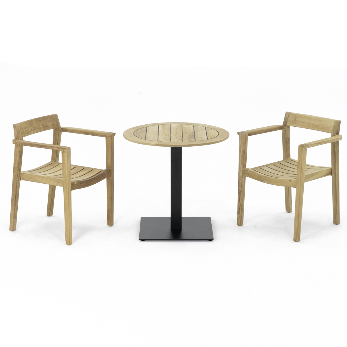 Horizon 3 pc Teak Bistro Set