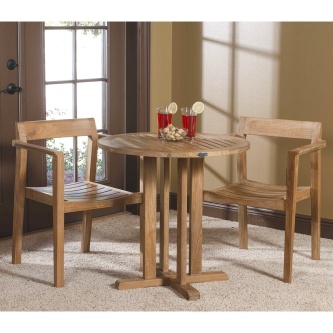 3 pc Horizon Teak Bistro Set