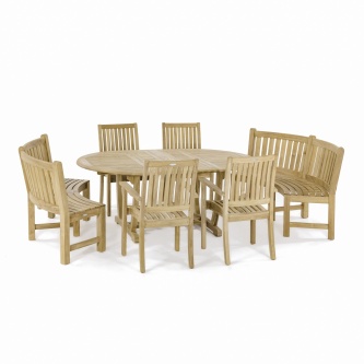 7 piece Martinique Picnic Table Set