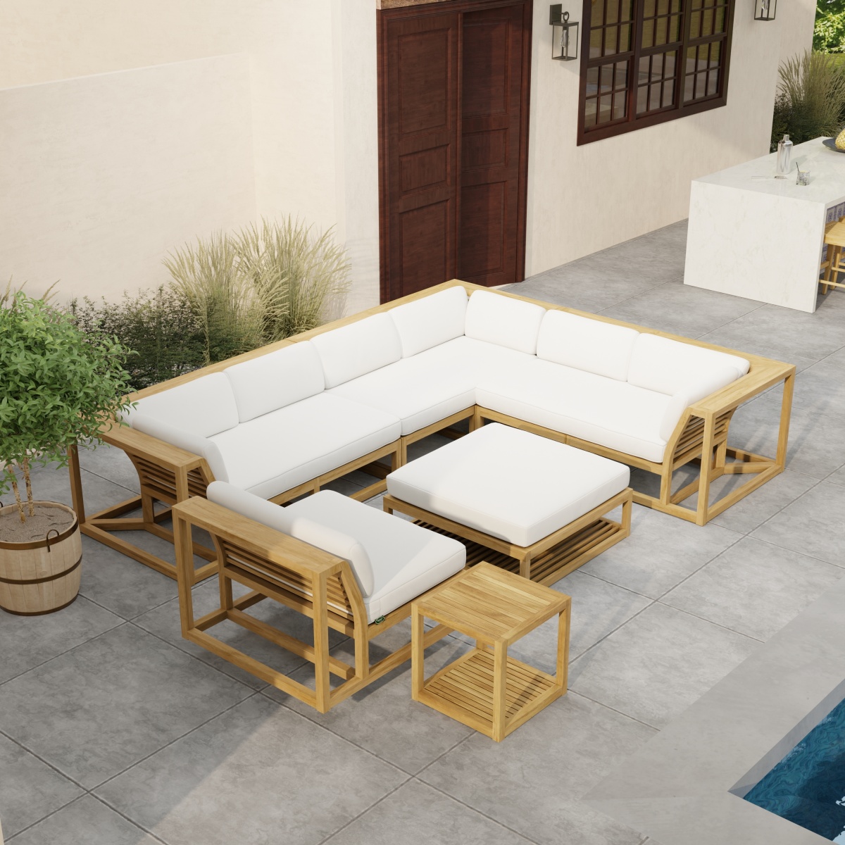 Maya 6 pc Sectional Set